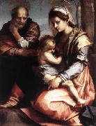 Andrea del Sarto Holy Family oil painting reproduction